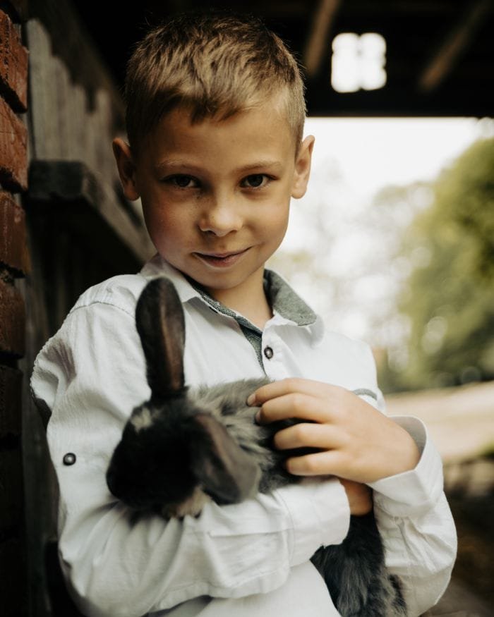 Fotografia dziecięca ze zwierzętami